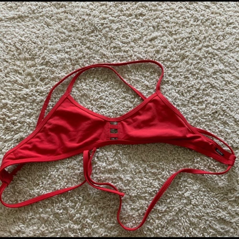 Red Jolyn tomcat top